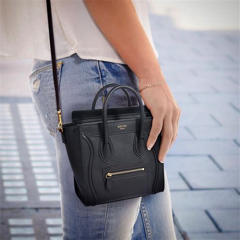 celine nano luggage dark navy|celine nano luggage tote black.